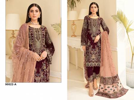 Al Karam 90022 Color Set Pakistani Salwar Suits Catalog
